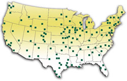 National Coverage Map